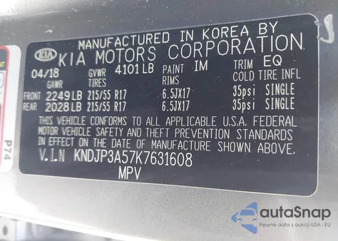 2019 Kia Soul + from USA, damaged, VIN KNDJP3A57K7631608